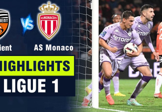 Highlights trận Lorient vs Monaco giải vô địch quốc gia Pháp 22/23