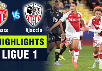 Highlights trận MONACO vs AJACCIO vòng 19 Ligue 1 mùa 22/23